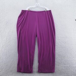 Catherines Purple/Magenta Women's Pants